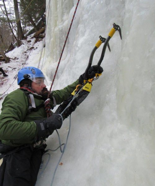 Enock Ice Climbing