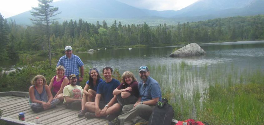 All In To Hike To Chimney Pond