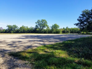 Parking lot at Peabody Fitch Woods